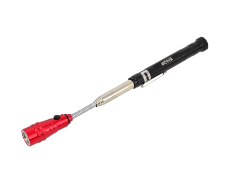 AWTOOLS CHWYTAK TELESKOPOWY Z MAGNESEM I LATARKĄ LED