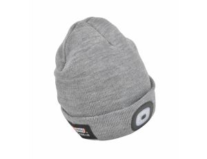 AWTOOLS CZAPKA Z LAMPKĄ LED 80lm SZARA - image 2