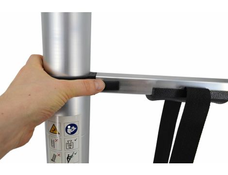 AWTOOLS DRABINA ALUM. TELESKOPOWA 3,8m 13st - 5