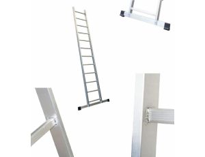 AWTOOLS DRABINA ALUMINIOWA  1x14 STOPNI 150KG - image 2