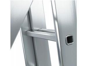 AWTOOLS DRABINA ALUMINIOWA  2x 9 150KG WIELOFUNKCYJNA 2-CZĘŚCIOWA