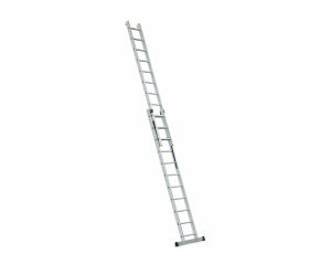 AWTOOLS DRABINA ALUMINIOWA  2x11 150KG WIELOFUNKCYJNA 2-CZĘŚCIOWA - image 2