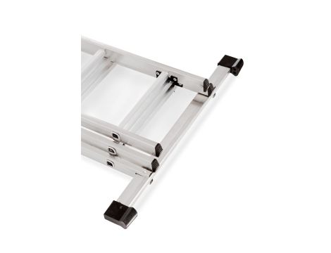 AWTOOLS DRABINA ALUMINIOWA BASIC  3x7 STOPNI 150kg - 8