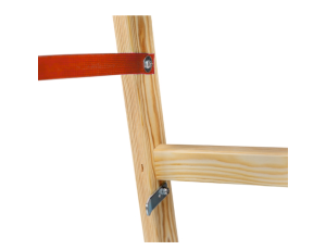 AWTOOLS DRABINA DREWNIANA  2x 7 STOPNI 150KG