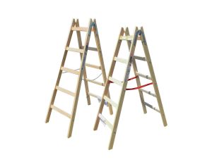 AWTOOLS DRABINA DREWNIANA  2x 8 STOPNI 150KG