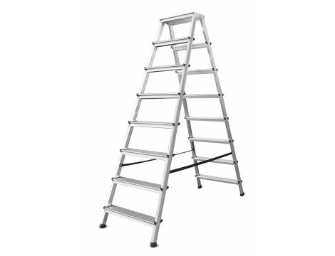 AWTOOLS DRABINA TABORET 125kg 8 STOPNI - 6