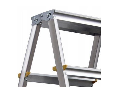 AWTOOLS DRABINA TABORET 150kg 3 STOPNIE - 2