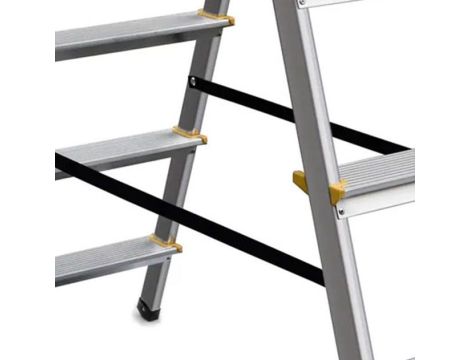 AWTOOLS DRABINA TABORET 150kg 3 STOPNIE - 3