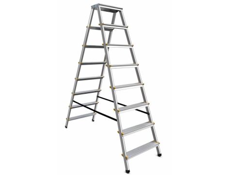 AWTOOLS DRABINA TABORET 150kg 8 STOPNI - 5