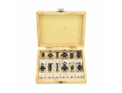 AWTOOLS FREZY DO DREWNA / 12cz. - 2