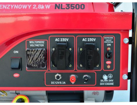 AWTOOLS GENERATOR BENZYNOWY 2,8kW 230VBLACK LINE - 3