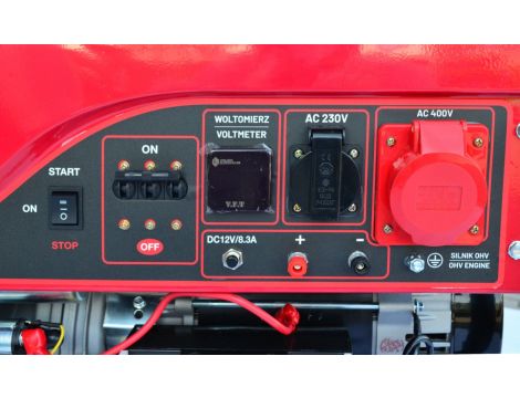 AWTOOLS GENERATOR BENZYNOWY 7,5kW 230/400VBLACK LINE