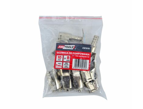 AWTOOLS GŁOWICA DO POMPKI 8mm / 10szt. - 2