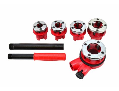AWTOOLS GWINTOWNICA DO RUR 5szt.3/8", 1/2", 3/4", 1", 1-1/4"  ZESTAW WALIZKA - 2