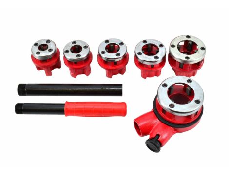AWTOOLS GWINTOWNICA DO RUR 6szt.1/4", 3/8",1/2", 3/4", 1", 1-1/4"  ZESTAW WALIZKA - 2