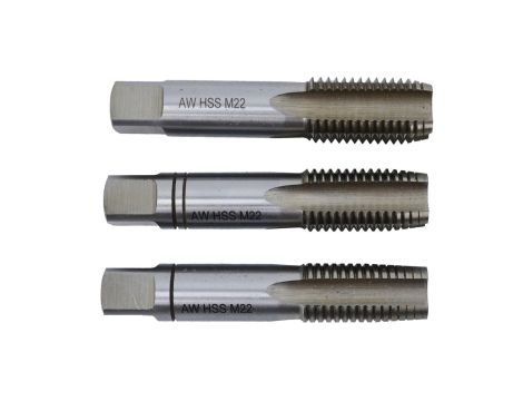 AWTOOLS GWINTOWNIK M2 HSS M 4x0,70 kpl.3szt. BLACK LINE