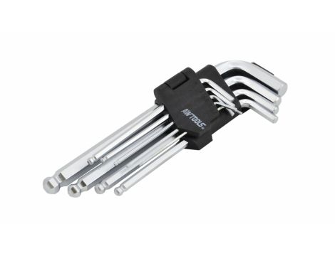 AWTOOLS IMBUS /1,5-10mm/ KULA / 9szt.1.5/2/2.5/3/4/5/7/8/10mm