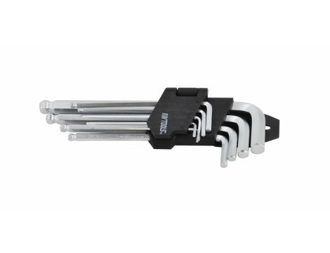 AWTOOLS IMBUS /1,5-10mm/ KULA / 9szt.1.5/2/2.5/3/4/5/7/8/10mm - 2