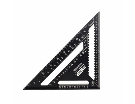 AWTOOLS KĄTOWNIK STOLARSKI ALUMINIOWY 12" BLACK LINE - 2