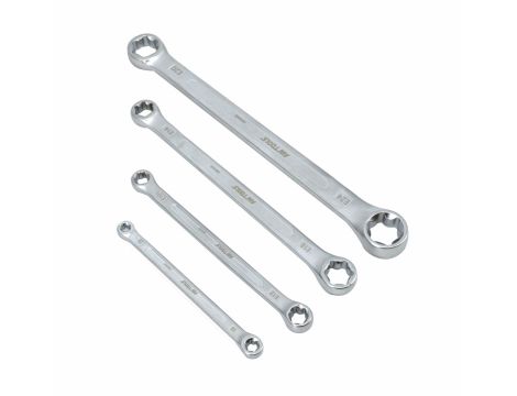 AWTOOLS KLUCZ OCZKOWY TORX E6-E24 4cz. BLACK LINE - 2