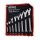 AWTOOLS KLUCZ PŁASKO-OCZKOWY KPL. 8szt. /6mm-19mm/ BLACK LINE
