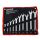 AWTOOLS KLUCZ PŁASKO-OCZKOWY KPL.10szt. /6mm-19mm/ BLACK LINE