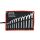 AWTOOLS KLUCZ PŁASKO-OCZKOWY KPL.12szt. /6mm-22mm/ BLACK LINE