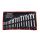 AWTOOLS KLUCZ PŁASKO-OCZKOWY KPL.17szt. /6mm-22mm/ BLACK LINE