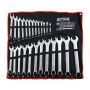 AWTOOLS KLUCZ PŁASKO-OCZKOWY KPL.25szt. /6mm-32mm/ BLACK LINE - 2