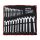 AWTOOLS KLUCZ PŁASKO-OCZKOWY KPL.25szt. /6mm-32mm/ BLACK LINE