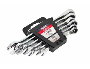 AWTOOLS KLUCZ PŁASKO-OCZKOWY Z GRZECH.KPL. 6szt 8-19mmZ PRZEŁĄCZ. - image 2