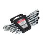 AWTOOLS KLUCZ PŁASKO-OCZKOWY Z GRZECH.PRZEGUB. KPL. 6szt 8-19mm - 2
