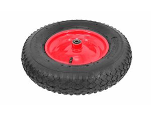 AWTOOLS KOŁO PNEU. 2PR CZERWONE 4.00-8/METAL.ŁOŻ+OŚ