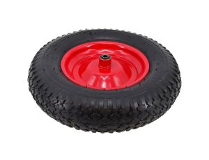 AWTOOLS KOŁO PNEU. 2PR CZERWONE 4.00-8/METAL.ŁOŻ+OŚ - image 2