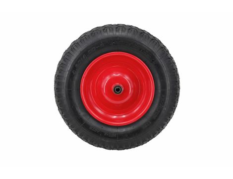 AWTOOLS KOŁO PNEU. 2PR CZERWONE 4.00-8/METAL.ŁOŻ+OŚ - 4