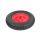 AWTOOLS KOŁO PNEU. 2PR CZERWONE 4.00-8/METAL.ŁOŻ+OŚ