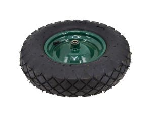 AWTOOLS KOŁO PNEU. 4PR ZIEL.400/METAL.ŁOŻ+OŚ