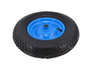 AWTOOLS KOŁO PNEU. 6PR NIEB.400/METAL.ŁOŻ+OŚ.