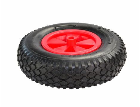 AWTOOLS KOŁO PNEU.3.50/PLASTIK/2PR/CZER.