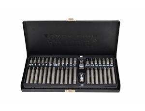 AWTOOLS KOŃCÓWKI HEX / TORX / SPLINE 40cz.BLACK LINE