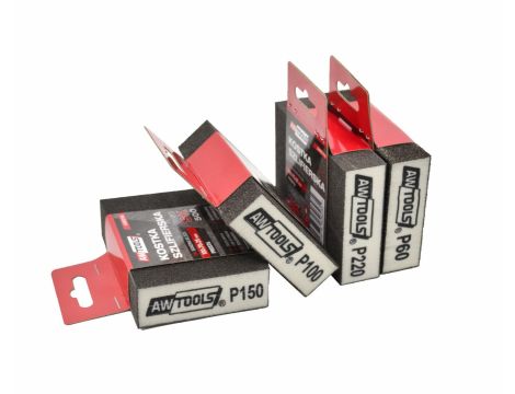 AWTOOLS KOSTKA SZLIFIERSKA 100x70x25mm P220 - 3