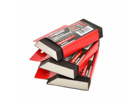 AWTOOLS KOSTKA SZLIFIERSKA SKOŚNA  89x125x25mm P 80 - 2