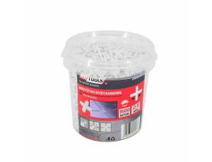 AWTOOLS KRZYŻYKI DYSTANSOWE 3,0mm / 1500szt.WIADERKO