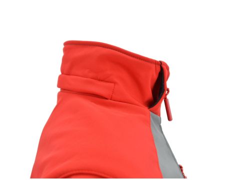 AWTOOLS KURTKA SOFTSHELL T4/ CZERWONO-SZARA/  M - 8