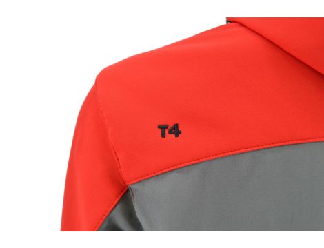 AWTOOLS KURTKA SOFTSHELL T4/ CZERWONO-SZARA/ L - 6