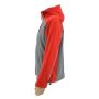 AWTOOLS KURTKA SOFTSHELL T4/ CZERWONO-SZARA/ XL - 4
