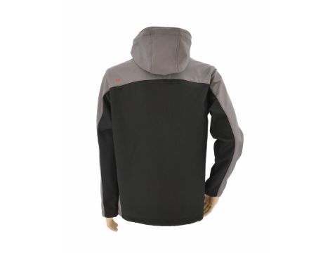 AWTOOLS KURTKA SOFTSHELL T4/ SZARO-CZARNA/   S - 2