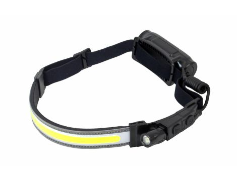 AWTOOLS LATARKA CZOŁOWA BRIGHTBAR LED Z CZUJNIKIEM RUCHU BLACK LINE