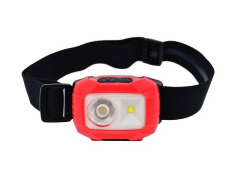 AWTOOLS LATARKA CZOŁOWA DUOBEAM CREE LED 3xAAA BLACK LINE - 2