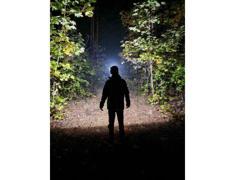 AWTOOLS LATARKA CZOŁOWA FRONTE COB LED Z CZUJNIKIEM RUCHU BLACK LINE - 4